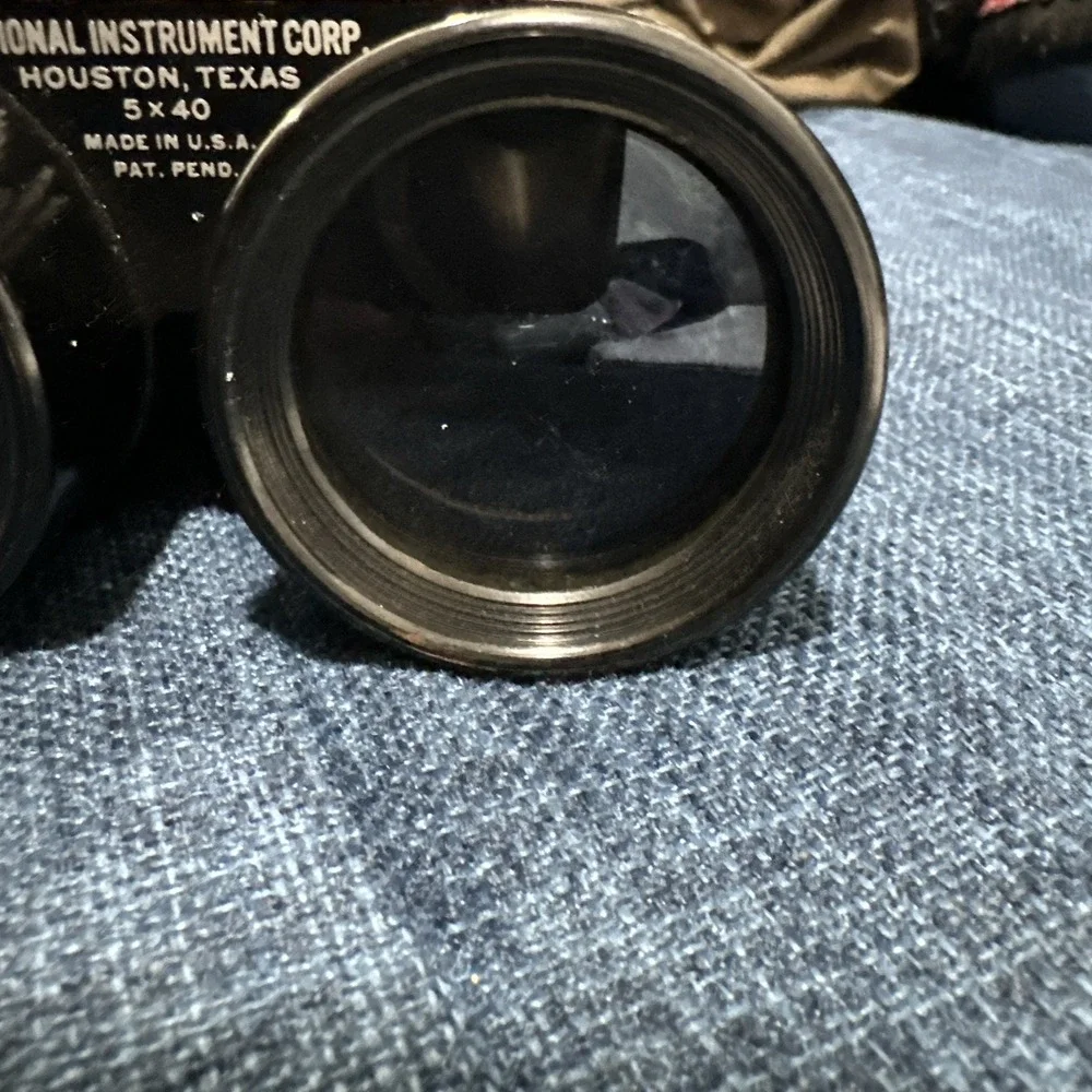 VTG Binoculars National Instrument Corp. 5x40 USA Houston Texas